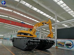 [Hot Item] Eterne Marsh Buggies Amphibious Excavators in The Water Mini Dredging Excavator