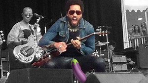 Happy Anniversary to Lenny Kravitz's Dick Flopping Out of His Pants (NSFW)