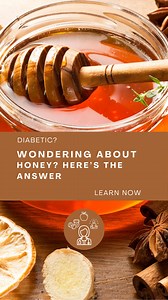 2.5K views | Can you really enjoy honey  on a diabetic diet?...