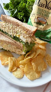 Chick-Fil-A Chicken Salad Sandwich!❤️ Discontinued in 2017, I was heartbroken because this was my go-to order! Found this online, and was so excited to make it for lunch today! Ingredients: 2 large chicken breasts (cooked, cooled, cubed) 1 celery stalk (sliced) 1/3 cup sweet pickle relish 1/2 cup mayo 2 hard-boiled eggs Directions: 1. In a food processor mix together chicken, celery, relish, and mayo a few pulses. 2. Add in eggs, pulse a couple more times. 3. Spoon onto whole wheat bread with so