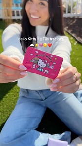 My latest obsession: Hello Kitty x Tile Bluetooth trackers 🎀 Get yours on Tile.com before they’re gone! #sanrio #hellokitty #tiletracker | Tile