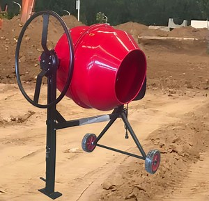 [Hot Item] 140L Drum Capacity 550W Portable Concrete Mixing Equipment Cement Mixer for Construction