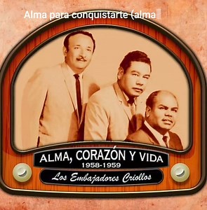 #LosÍdolosDelPueblo "Los Embajadores Criollos" se formaron allá por el año 1949. Trío conformado por Rómulo Varillas (1° voz y segunda guitarra), Carlos Correa (2° voz) y Alejandro Rodríguez (primera guitarra). 🎶 ¡ 𝕊𝕀𝔾𝕌𝔼ℕ𝕆𝕊 !🎼 ℙ𝕒́𝕘𝕚𝕟𝕒: PERÚ Criollo en el mundo 𝔾𝕣𝕦𝕡𝕠: " PERÚ Criollo en el mundo " "𝕄𝕦́𝕤𝕚𝕔𝕒 ℂ𝕣𝕚𝕠𝕝𝕝𝕒 𝕡𝕒𝕣𝕒 ℂ𝕆𝕄ℙ𝔸ℝ𝕋𝕀ℝ 𝕟𝕠 𝕡𝕒𝕣𝕒 ℂ𝕆𝕄ℙ𝔼𝕋𝕀ℝ " 🇵🇪 | PERÚ Criollo en el mundo