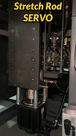 Stretch Rod Servo Motor|4-Cavity auto PET Blow Machine