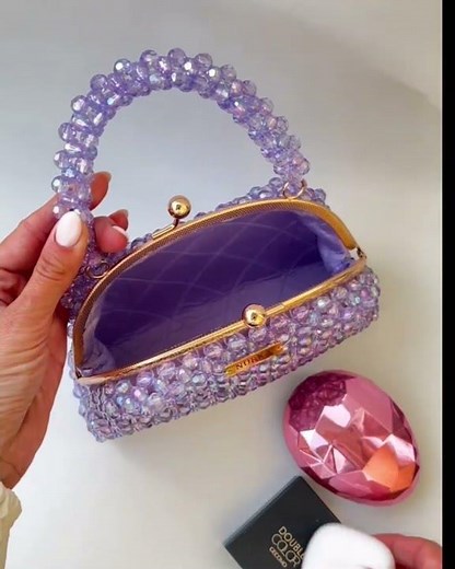 Crystal Clutch | Sparkly Handmade Luxury Bag ✨💖