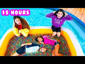LAST to leave ORBEEZ POOL wins $10,000 - Mimi Locks challenge