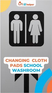 Reusable menstrual pads can be used even when you go to school or work. If you are out, and you need to change your cloth period pad and do not have a place to wash them, no worries. Just take off your soiled pad from your underwear, wrap it up, snap it and place it a waterproof wet bag. Once you come home rinse your cloth menstrual pad under cold running water until the water runs clean. Toss it in the hamper and then wash it like you would wash your soiled underwear. #periods #reusableperiodpr