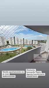 1.3K views |  Apartamento en Venta - EL CLUBCaracterísticas: •  3 Habitaciones •  2 Baños •  Sala •  Comedor •  Vista interna • ⚡️ Libre de deudas Precio: $160.000.000Contacto:Leonardo TiponAgente Inmobiliario 304 387 0000#Inmobiliaria #BienesRaíces #RealEstate #Venta #Inmuebles #Inversión #Apartamentos #Colombia #Cartagena #AgenteInmobiliario #Oportunidad #FincaRaíz | Leonardo Tipon Consultores Inmobiliarios | Facebook