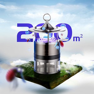[Hot Item] LED Pest Control Mosquito Repellent Killer Lamp with Fan Suction Silent Design