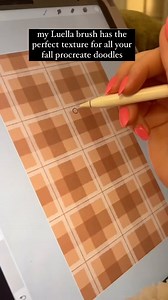 Fall procreate doodles need this brush!! #procreate #digitalart #digitaldrawing #procreatebrush #lettering | Brigid Carey