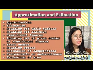 Approximation and Estimation