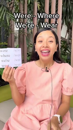 1.4K views · 15 reactions | Were - Where - We're - Wear đọc sao nè? Học tiếng Anh với Thuỷ nhé | KISS English | Facebook