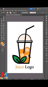 Drawing Logo Juice Design in Adobe Illustrator follow me: @graphic_mixx #logodesigns #logotipo #designlogo #vector #logomaker #logomark #logobrand #adobeillustrator #graphicdesign #vectorart #foryou #foryoupage | Graphic Mixxx