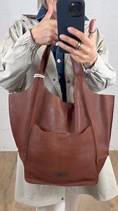 7.5K views · 41 reactions | IT’S BACK! We have both the tan and blonde large leather shopping bags back in stock again and they are lush!  Shop bags & featured outfit  https://jude-law.co.uk/collections/featured #judelawboutique #jlb #springsummer #leather #bag #leatherbag #shopping #bag #shoppingbag #totebag | Jude Law Boutique | Facebook