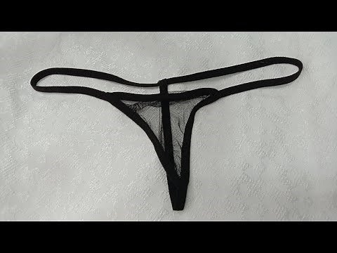Sexy Sheer G-String | My New Panty Collection | Panty Try-On