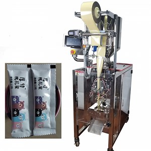 [Hot Item] Automatic Hand Sanitizer/Cooking Oil Sachet Forming Honey/Juice/Granule/Liquid Filling Plastic Sachet Small Pouch Bag Packing Machine