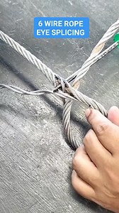PAANO GUMAWA NG EYE SPLICING, GAMIT ANG 6 STRANDS WIRE ROPE. #fyp #reelsfypシ #followers #reelsvideo #highlights #SEAMAN #TeamHilas Part 6 | Crisostomo Bilaro