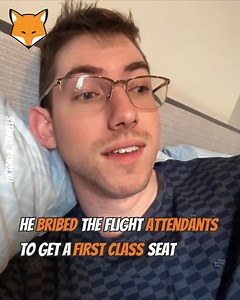 Bribing flight attendants for a 1st class seat | Mighty Fox