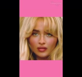 Sabrina Carpenter Butt, Breasts Scene in Sabrina Carpenter Sexy Lingerie Photoshoot At Skims Event