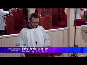 First Saturday Devotion - 2020-03-07 - First Saturday Devotion