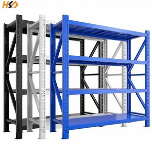 [Hot Item] Factory Warehouse Metal Longspan Shelving Industrial Storage Racking Steel Shelf