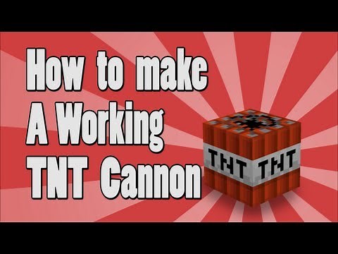 Tutorial: How to make a Working TNT Cannon on Minecraft xbox 360 Edition