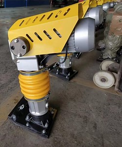 [Hot Item] Construction Machinery Electric Motor 220V Single Phase Vibrating Compactor Tamping Rammer Vibratory