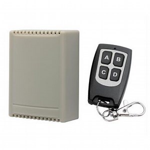Wireless 433MHz RF Universal Remote Controls 433MHz 4 Channel Wireless Learning Code 12V Remote Control Switch for Door Gate (SWBM-4)