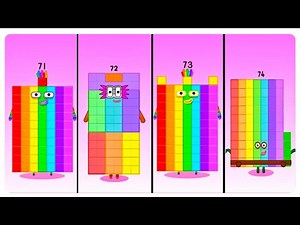 Sprunki OC Numberblocks 71, 72, 73, 74 | Compilation Incredibox