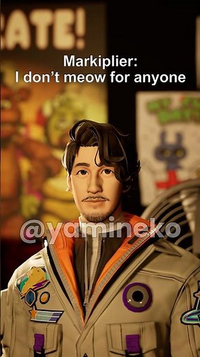 No meow for me Markiplier? #Markiplier #meme #fnaf #fyp #animation #meow