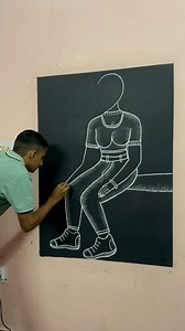 180K views · 2.4K reactions | Easy girl drawing sitting on stick || #girldrawing #easyart #topartist #artists #artistnareshkumar | Artist Naresh kumar | Facebook