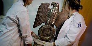A massive collection of Nazi artifacts was discovered in a secret room in Argentina
