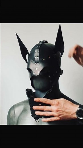 IRON WARDEN DOG MASK – Leather Pattern PDF, SVG & DXF | No Sewing Required