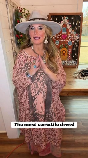 You know we love a “wear it your way” moment around here… This Jaded Gypsy dress is so versatile: 👢 Layer it with jeans 💎 Pop on pearls 🎨 OR do what Christy did — and style it over a patchwork skirt for a peek of pattern play! So many ways to wear, none of them clingy. 😘 Search “be true” in the app now to see it up close. #JadedGypsyStyle #VersatileVibes #DressYourWay #RubyRedLayering | Eclectic Ruby Red