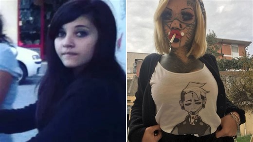 I tattooed my eyeballs & even removed my NOSE to look like a ‘human zombie cat’