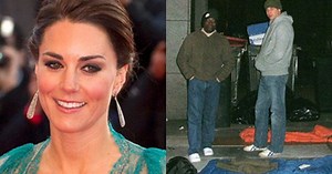 Công nương Anh... ngủ ngoài đường phố