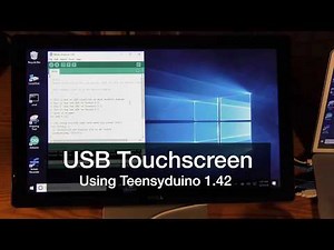 USB Touchscreen Demo