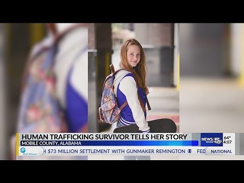 Human trafficking survivor tells her story
