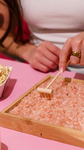 Daily de-stressing ritual: tending to our zen garden. #snacks #zengarden #pinksalt #flavour #popcorn #sweethimalayan | Kernels Popcorn