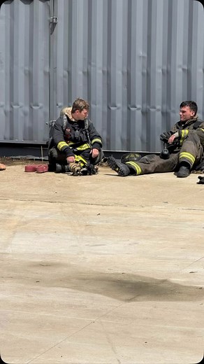 CPFD Recruit Class loving some SCBA week with spaghetti drills and victim searches! | Center Point Fire District