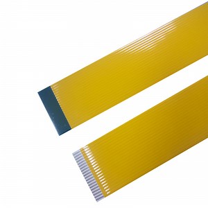 [Hot Item] RoHS Compliant Custom Flat Ribbon Cable FFC/FPC 20p Ribbon Cable Rated Temperature 210c