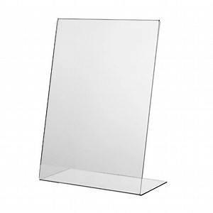 [Hot Item] Freestanding Single Sided Acrylic Poster Holder A4 Portrait Advertising Standsmenu Holders & Stands for Tablessingle Sided Sign Holders