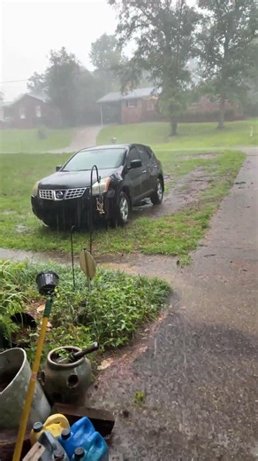 When it rains and you win the wet t-shirt contest.
