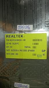 Amazon.com: REALTEK RTL8188CUS RTL8188 RTL8188CUS-GR USB : מוצרי חשמל