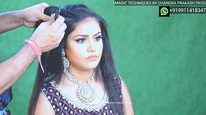 5.9K views · 86 reactions | Engagement messy hairstyle 2025 | Magic Techniques by chandra prakash patel | Facebook