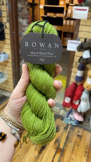 🌟Rowan Island Blend Fine yarn on sale for $16.99 🌟Rowan Island Blend Fine PATTERN BOOK on sale for $9.95 🧶Island Blend Fine yarn is a blend of Falkland Island Merino wool, baby alpaca and a touch of silk, spun into a neat two-ply yarn with a gentle sheen and rich depth of color. 📖Our Rowan Island Blend Fine pattern book is a collection of twenty garments and accessories, providing you with stylish hand knitwear through this season and beyond. 🧶Yarn normally $25.20 📖Pattern book normally $1