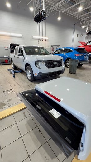 This Maverick has been DECKED & CAPPED 😃. #fordmaverick #pickup #newtruck #murfreesborotn | Ford of Murfreesboro