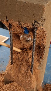 Trapping Copper Lamp In Concrete?! | Creative Panda