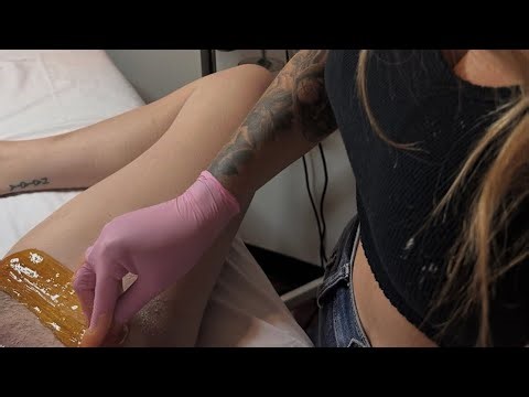 Waxing Brazilian full quick tutorial #brazillianwax