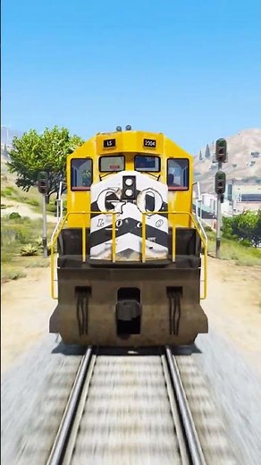 Spider-Man Destroy Train in Gta V #shorts #gtav